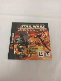 Star Wars Demolition (Sega Dreamcast) CIB - Tested Clean Disc 
