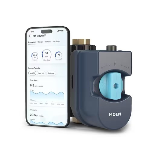 Flo by Moen 3/4-Inch Smart Water Shutoff