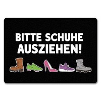Bitte Schuhe Ausziehen FußMatte In 35X50 Cm Ohne Rand