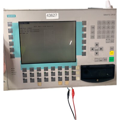 Siemens SIMATIC OP37 6AV3637-1LL00-0AX1 Operator Panel
