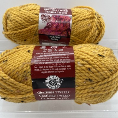 2 pk - Loops & Threads Charisma Tweed  J47 Honey 93 yds / 85 m 3 oz / 85 g