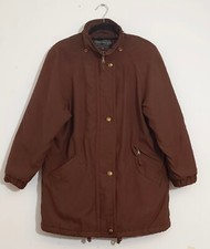 Vintage Forecaster Of Boston Brown Over Coat Jacket Size L/xl (actual Size *read
