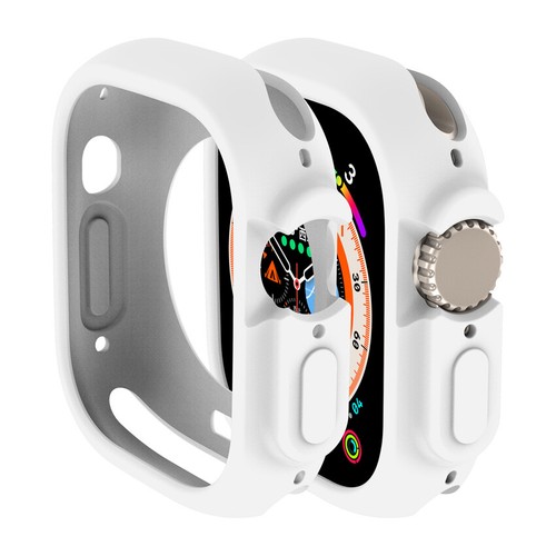 Do Apple Watch Ultra2 Ultra 49mm Candy TPU Case Bumper Rama Shell Soft Cover - Zdjęcie 18 z 29