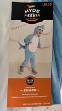 Baby Boys Girls Hyde and Eek Blue SHARK Costume Size 18/24 months NWT