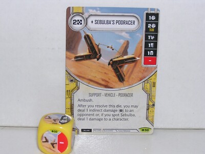 Star Wars Destiny Way of the Force #050 Sebulba's Podracer
