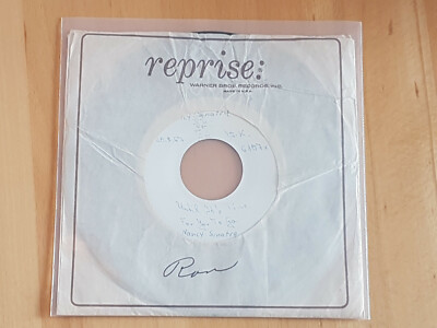 NANCY SINATRA - LIGHTNING'S GIRL/UNTIL IT'S TIME.. REPRISE TESTPRESSUNG - PROMO 