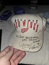 Detroit Red Wings SIGNED Snapback One Size Fits All SIGNED By Viacheslav Fetisov