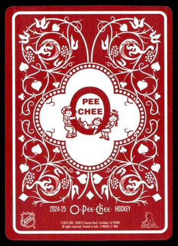 2024-25 O-Pee-Chee Playing Cards Kirill Kaprizov #K-DIAMONDS - Picture 2 of 2