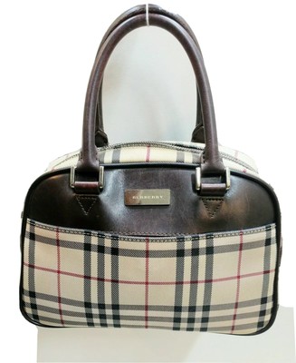 burberry nova check boston bag