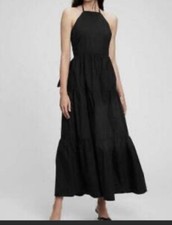 Gap Halter Midi Tie Back Dress NWT size 0
