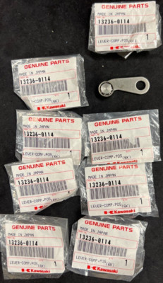 13236-0114 NEW OEM Kawasaki ZX6R PLUS 07-23 LEVER-Comp Position