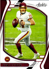 2021 Panini Absolute #17 Ryan Fitzpatrick Retail Washington Football Team     
