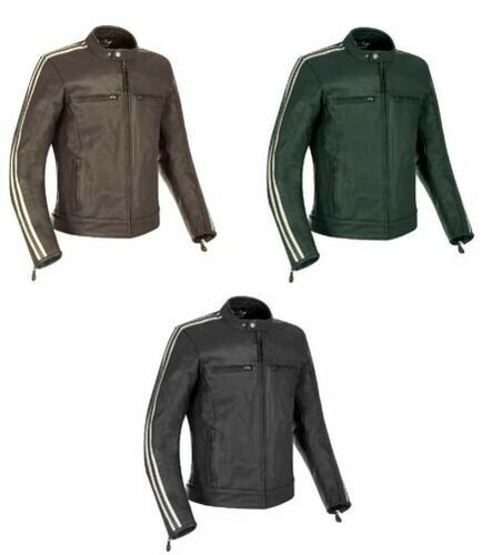 Oxford Bladon Pelle Giacca Moto Uomo Classico Motociclista Touring Giacca |  eBay