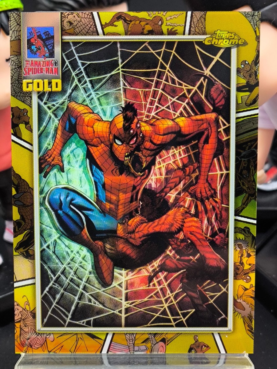 2024 Topps Chrome Marvel Spiderman Gold #SG-3 Savage Spider-Man #1