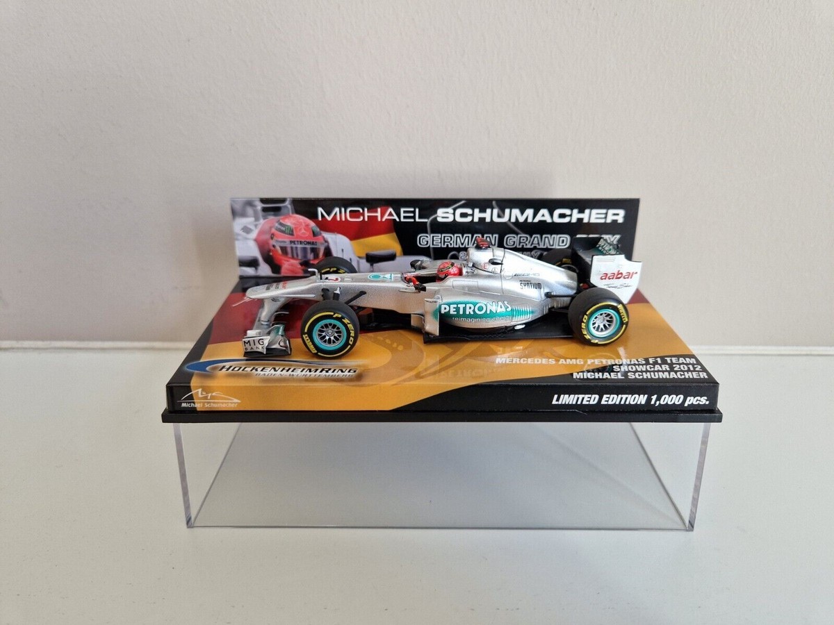 ミニチャンプス1/43メルセデスAMGW03 M.シューマッハ F1ラストレース ミニチャンプス1/43メルセデスAMGW03 M.シューマッハ F1ラスト