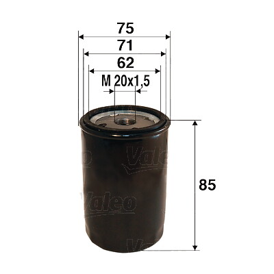Valeo Engine Oil Filter 586079 P OE Replacement for sale online | eBay