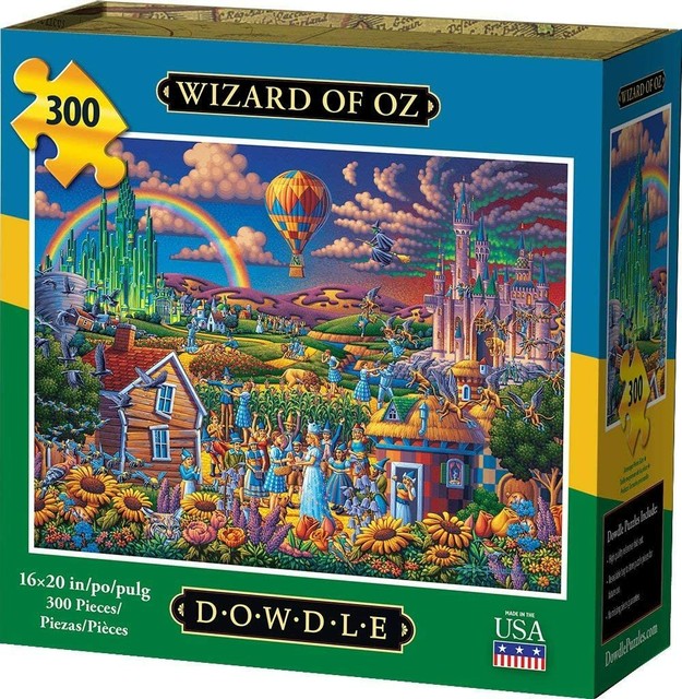 Dowdle Folk Art Collectors Jigsaw Puzzle Wizard of Oz 300 Pcs 05460 for sale online eBay
