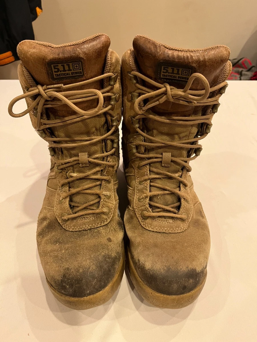5.11 Tactical Series Men s Size 9 Coyote Brown XPRT Steel Toe