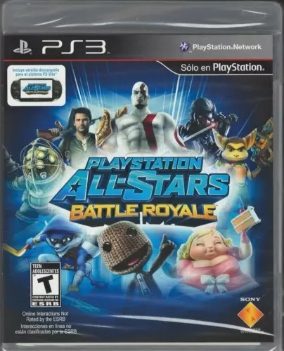 PlayStation All-Stars Battle Royale LATAM PS3 (Brand New Factory Sealed US Versi