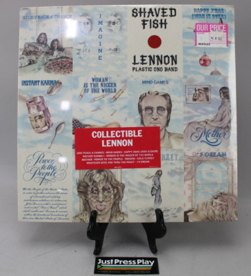 John Lennon Shaved Fish Vinyl Factory Sealed 1st Press US w/ Hype Sticker