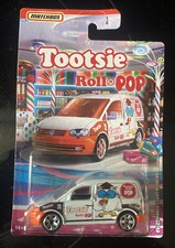 MATCHBOX Candy Car Food Series 1 Tootsie Roll Pop Volkswagen Caddy Die Cast Car