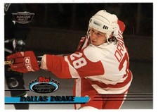 Dallas Drake RC - Detroit (Hockey Card) 1993-94 Topps Stadium Club # 484 Mint
