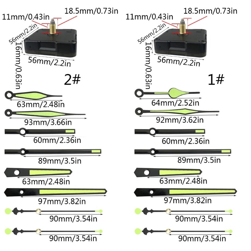 Plastics Clock Movement Repair Tools Wall Watches Repair Accessories eBay