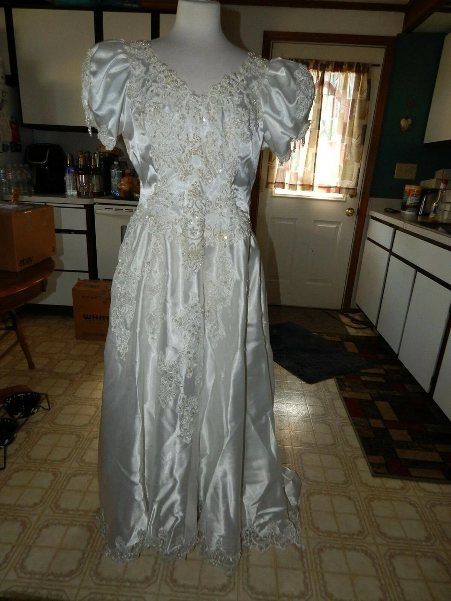 Antique wedding dresses ebay 2025