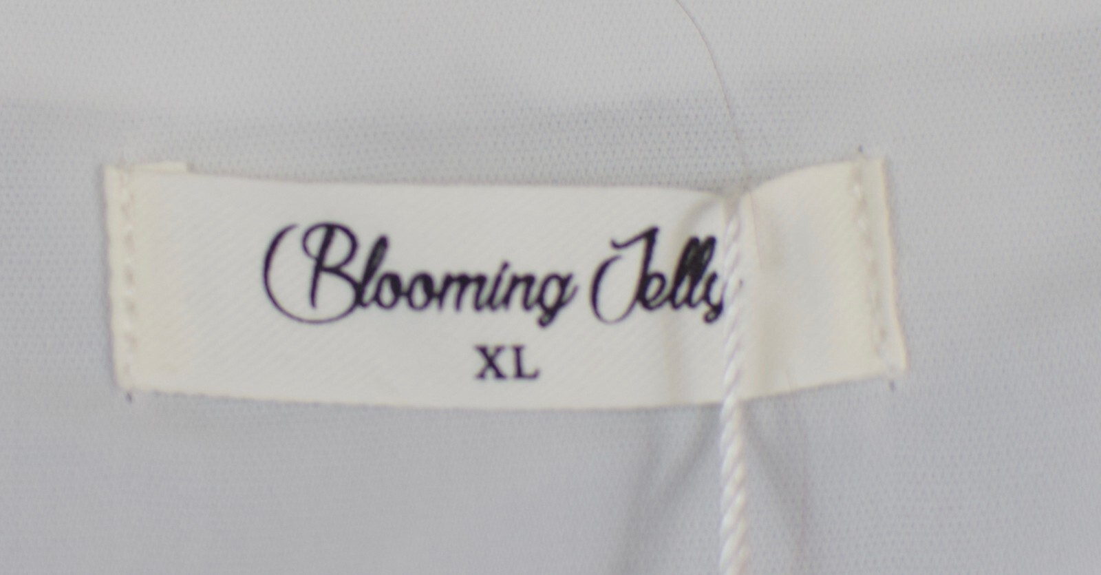 Blooming Jelly Womens V Neck Ruffle Swiss Dot Mini Dress White Size XL