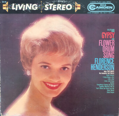 Florence Henderson With Sid Bass And His Orchestra - Selections From Gypsy And F