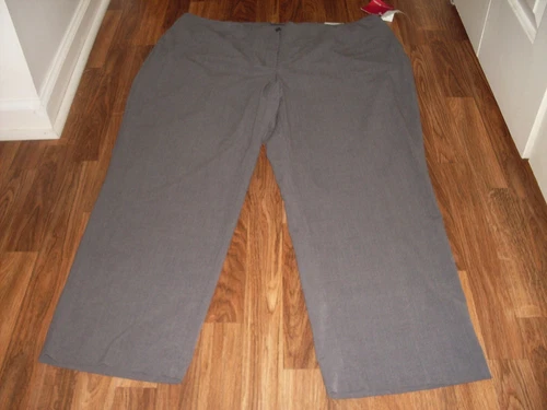 WOMENS FOCUS 2000 TUMMY CONTROL STRETCH DRESS PANTS / SLACKS SIZE 24W NWT