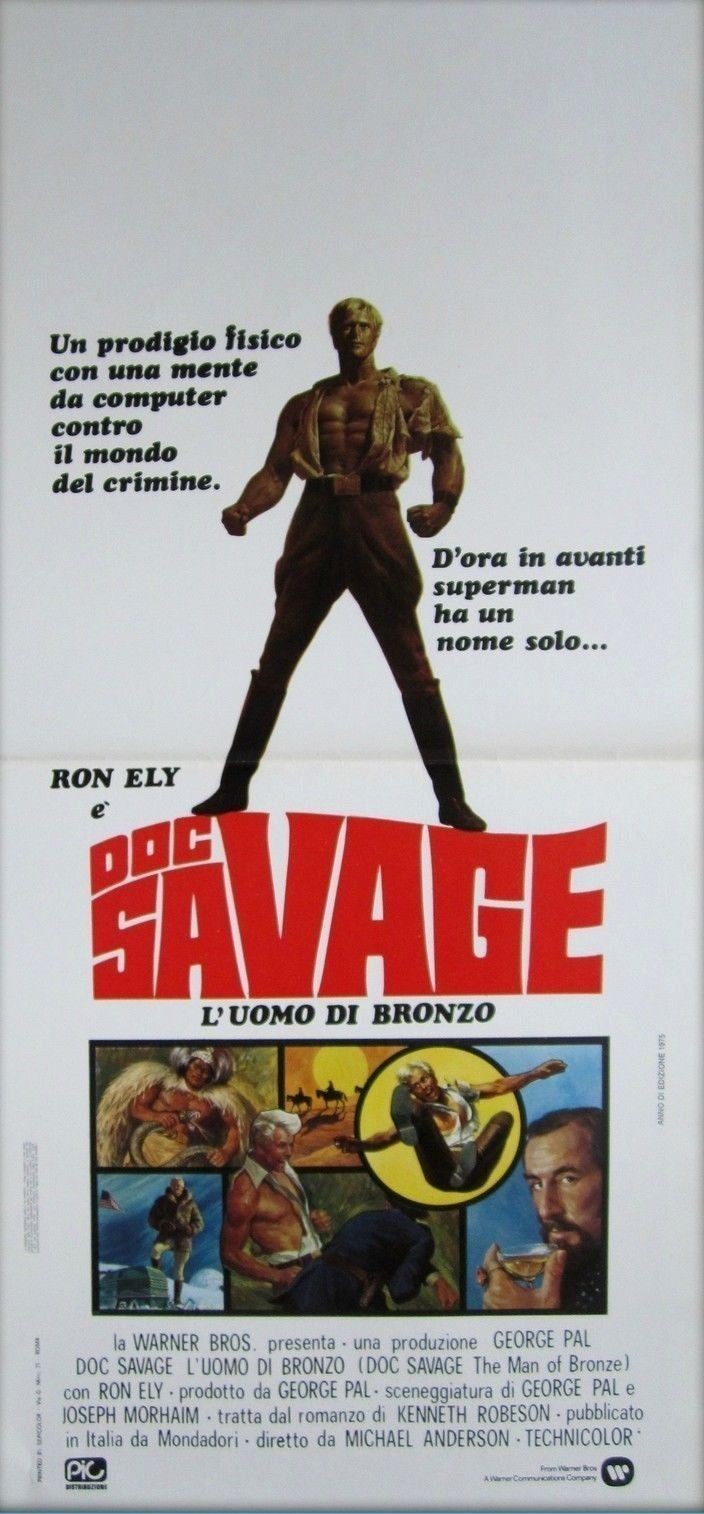 Locandina di Doc Savage, l'uomo di bronzo (1975)