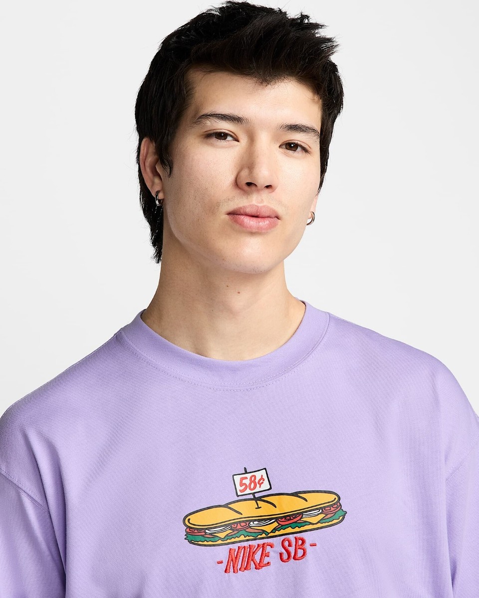 ★Nike★ SB Long Sleeve Max 90 Skateboarding T-Shirt HJ0807 Nike SB Long-Sleeved Max90 Skate T-Shirt. Nike ID