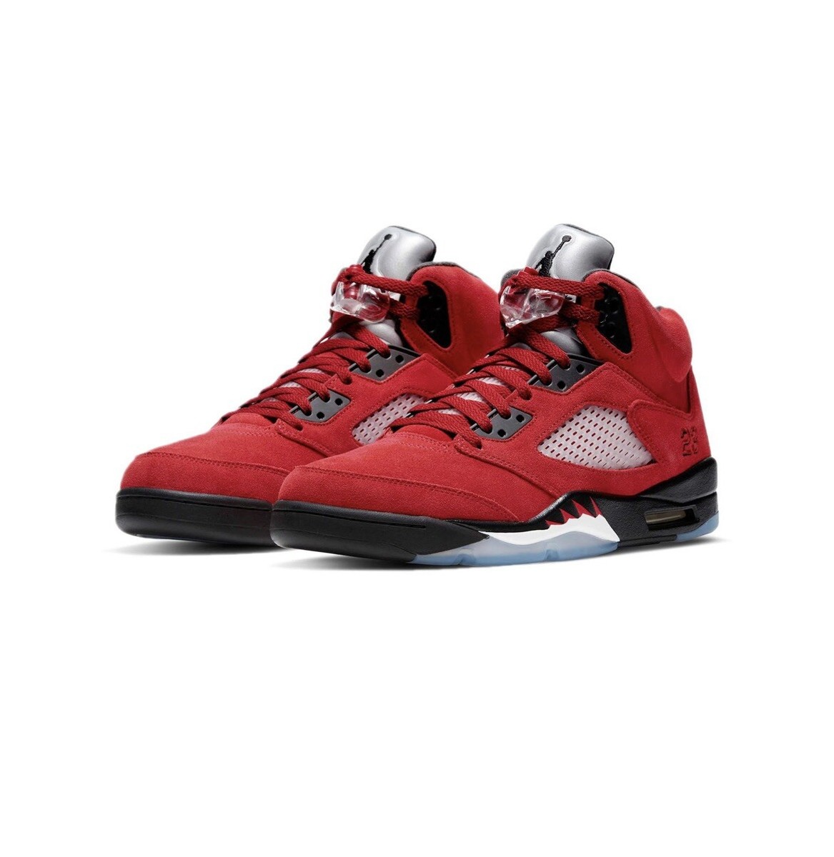 Air Jordan 5 レッド　(26cm) PS) Air Jordan 5 Retro 'Raging Bull' 2021 440889-600