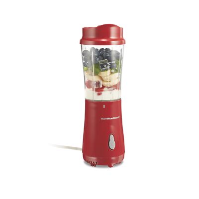 	Hamilton Beach Portable Blender for Shakes and Smoothies Red 51101RV	