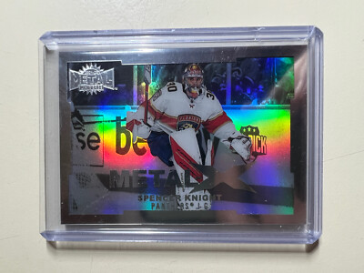 2021 Skybox Metal Universe Metal-X Level 1 Achievement Spencer Knight Rookie RC