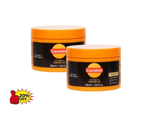 CARROTEN Intensive Quick Express Tanning Gel w/ carrot extract Vitamin A & E