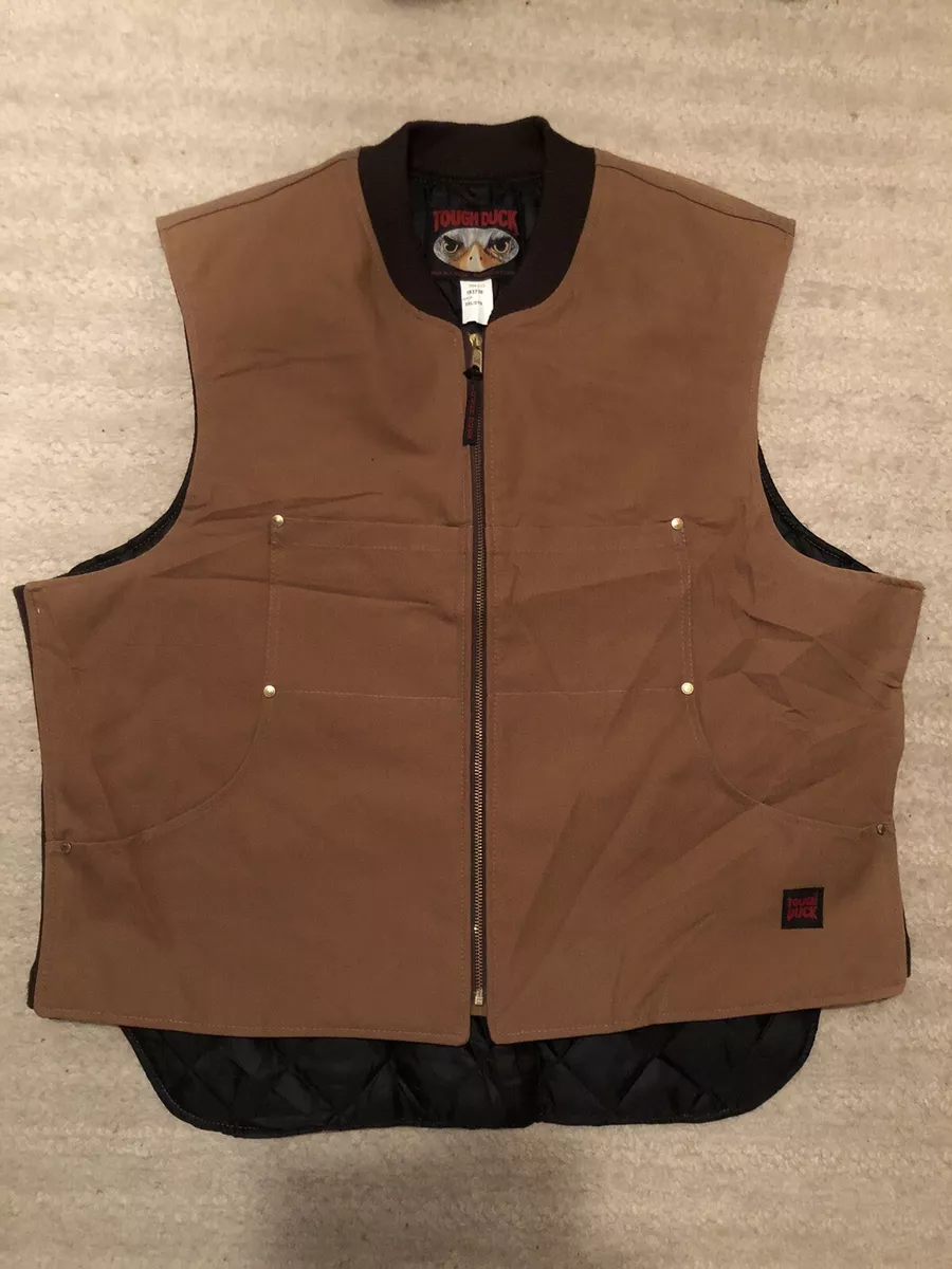 Tough Duck Quilted Duck Vest XXL Like New