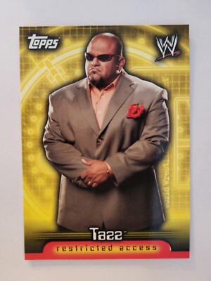 2006 Topps WWE Insider Restricted Access - #66 TAZZ