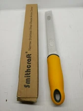 Smithcraft 18/8 Stainless Steel Cheese Grater Zester for Lemon Ginger Garlic