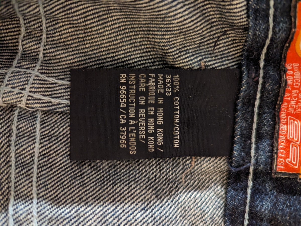 Davoucci Jeans Blue 36x33 | eBay