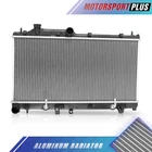 Aluminum Radiator w/ Oil Cooler For Subaru Impreza Forester Legacy Outback 2.5L