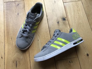 adidas neo gris y amarillo adidas neo gris y amarillo