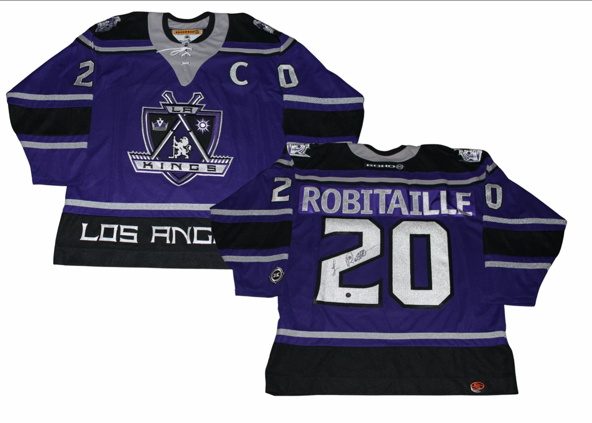 luc robitaille signed jersey