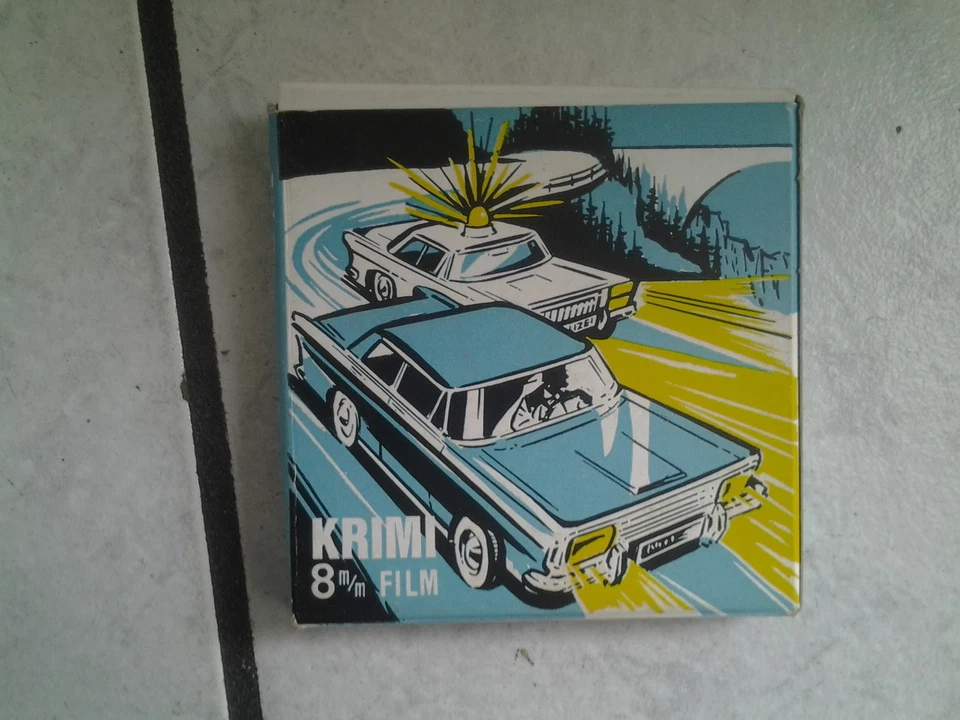 Hilfe Überfall!Oder Harry und sein Auto-Super 8mm Film,11 meter,s/w. - Bild 1 von 1