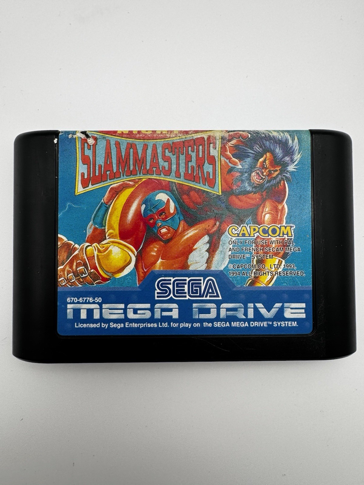 Saturday Night Slam Masters Sega Mega Drive  Capcom nur Modul 