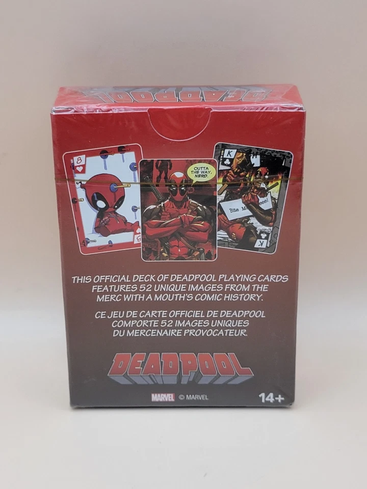 Deadpool Marvel Comics 52 Playing Card Deck [Brand New / Sealed] - Image 2 of 4