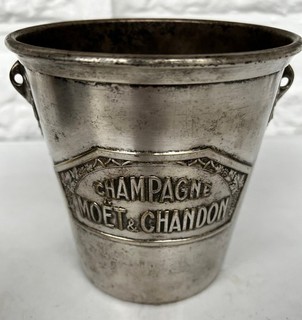 Moet Chandon Champagne Vintage ART DECO Ice Cube Bucket ARGIT 1930s Rare Collect