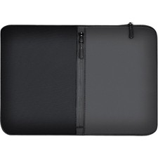 Laptop Sleeve Case 12.5  to 13  Padded Computer Pounch with Mesh Accessory Po...