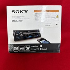 Sony DSX-A415BT Car Stereo Single DIN Media R...